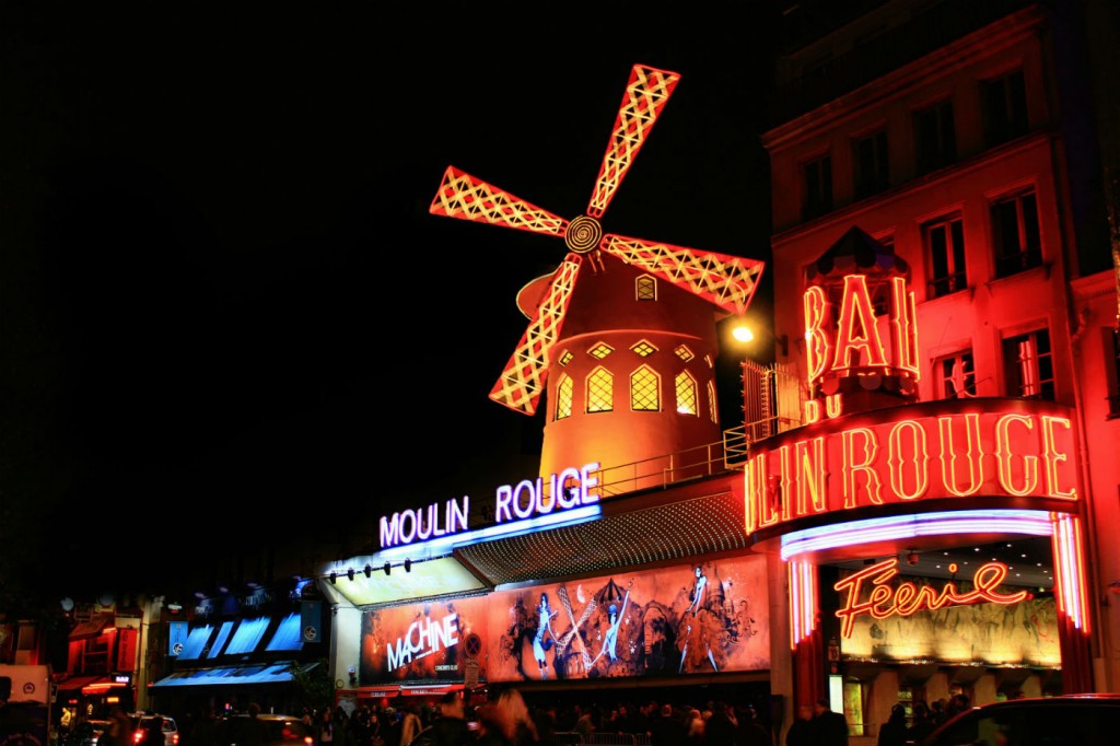 The Moulin Rouge Paris France