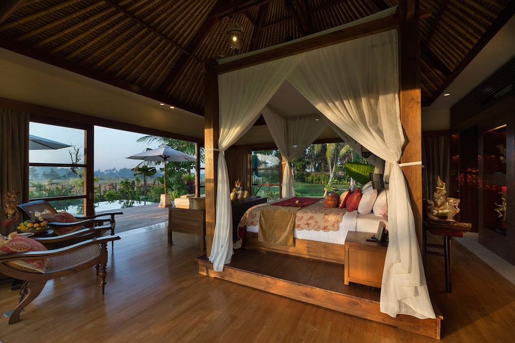 Villa-Kaba-Kaba-Estate-Bali---Master-bedroom-view