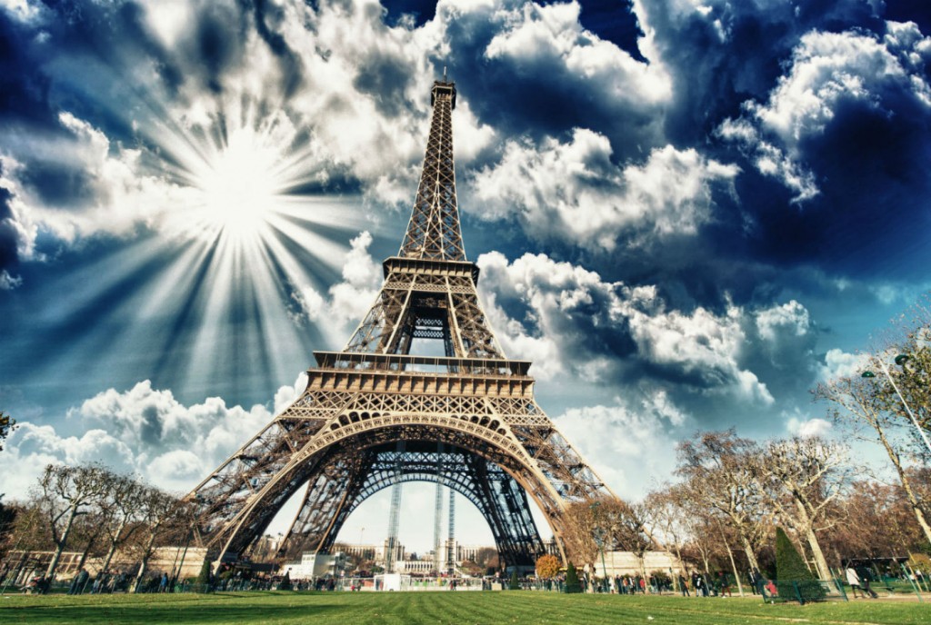 Wonderful view of Eiffel Tower