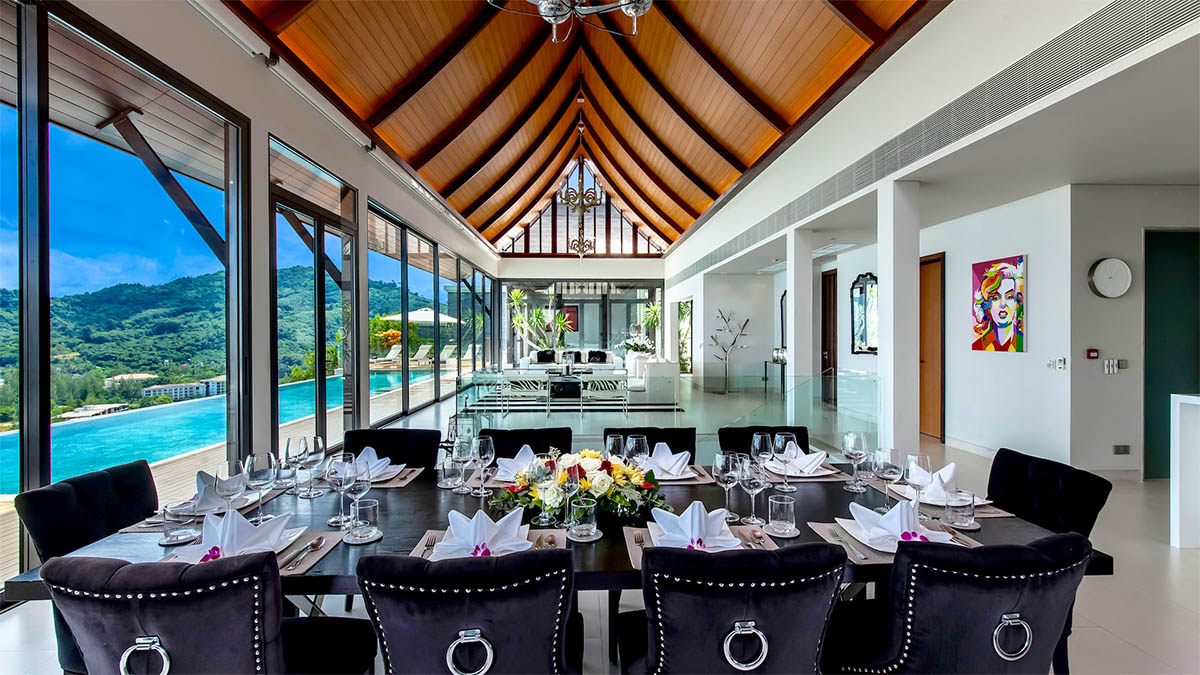 21 Villa Paradiso Naithon Beach Phuket - Dining Area