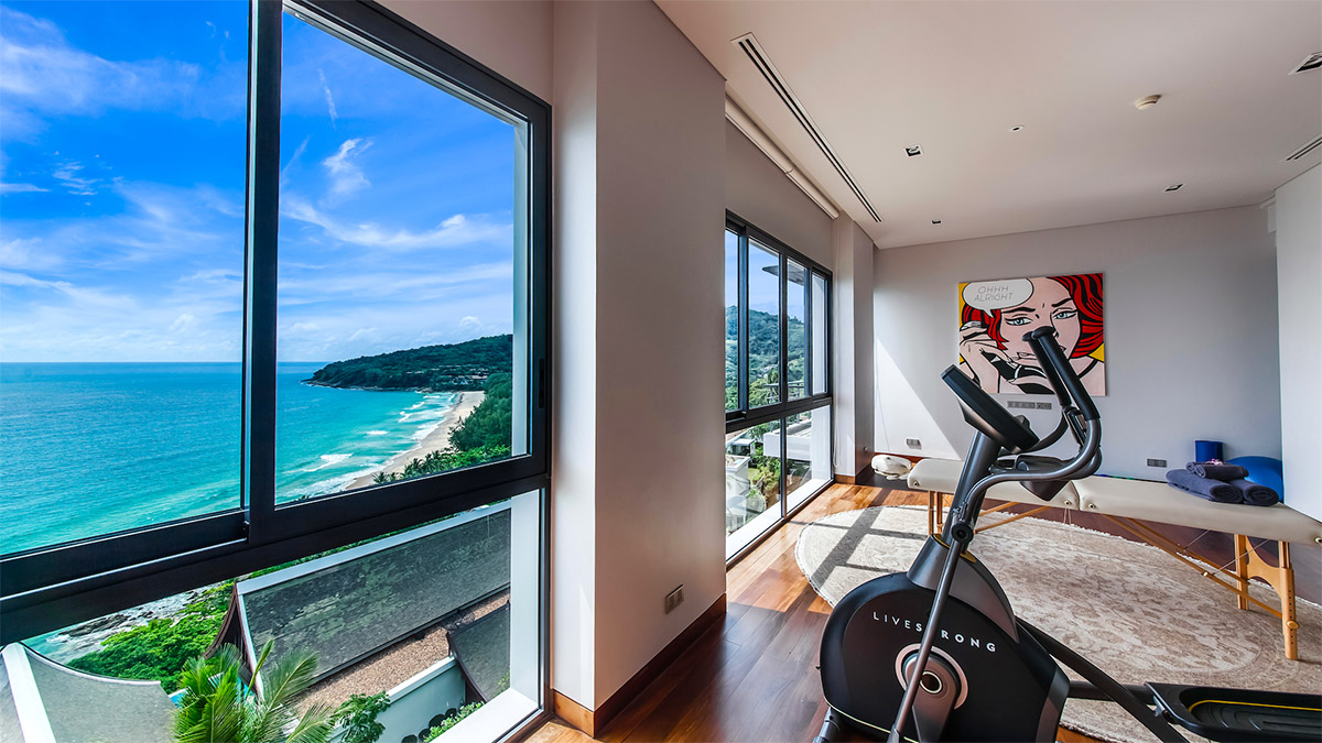 40 Villa Paradiso Naithon Beach Phuket - Fitness and SPA room