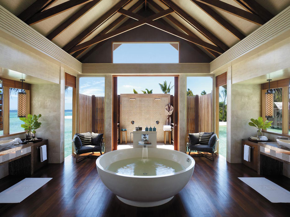 Shangri-La's Villingili Resort & Spa-bathroom