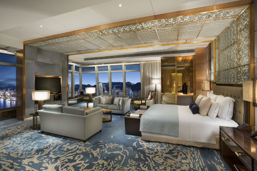 The Ritz-Carlton Suite - Victoria Harbour - Bedroom (3)