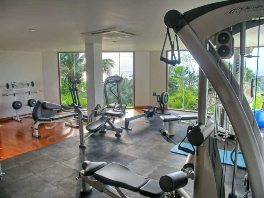 Fitness Room Villa Rak Tawan Phuket