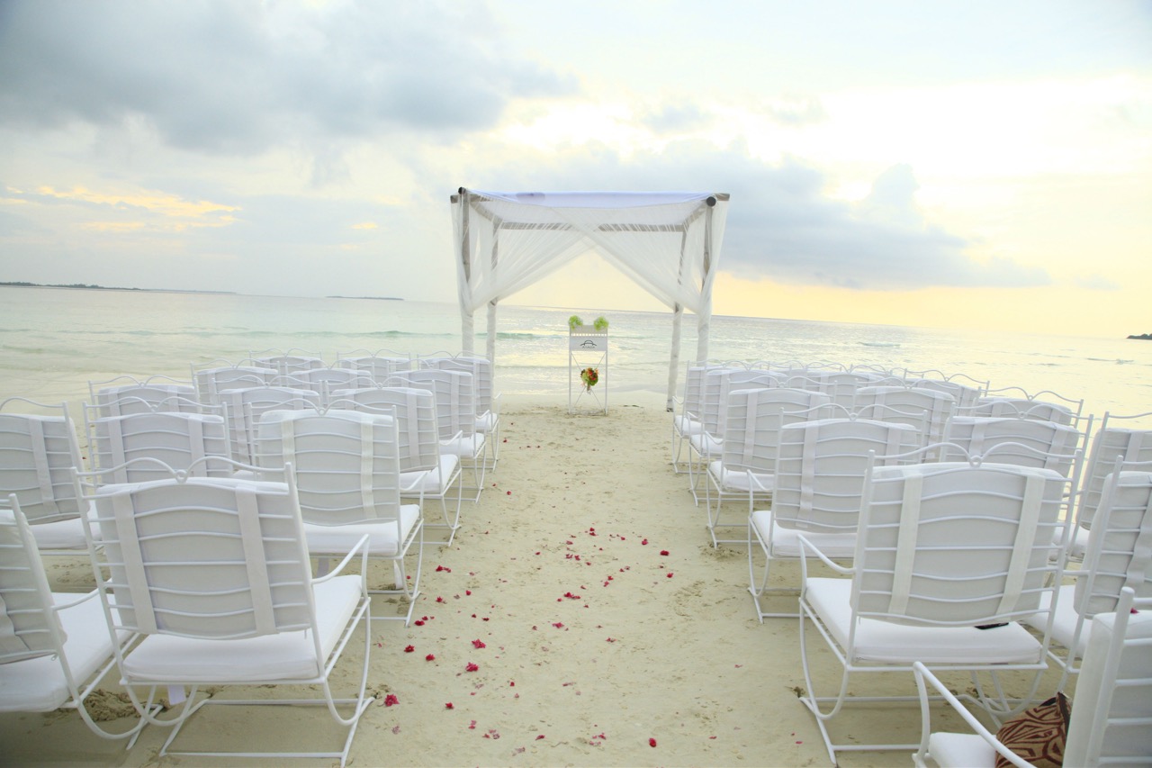Ayada Maldives Beach Wedding