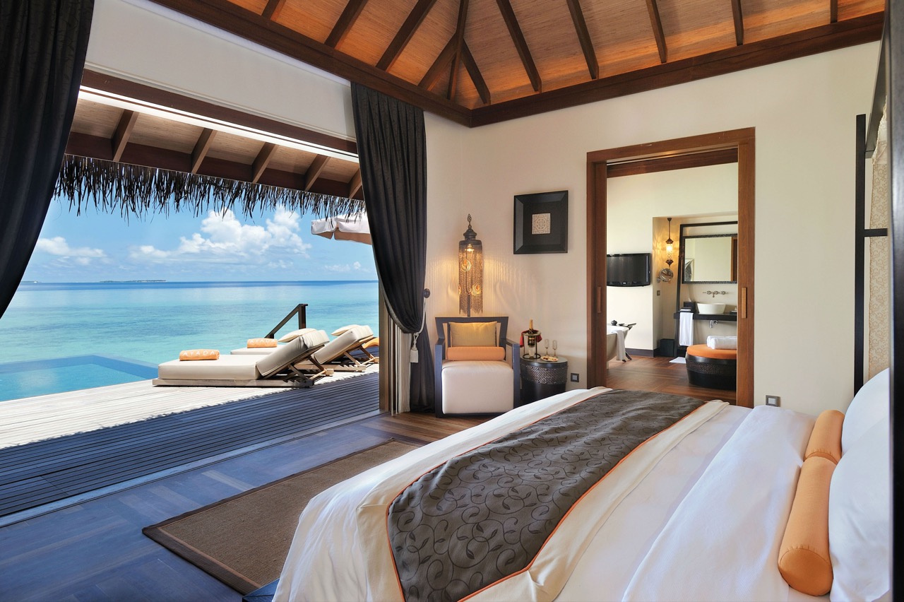 Ayada Maldives Sunset Ocean Bedroom