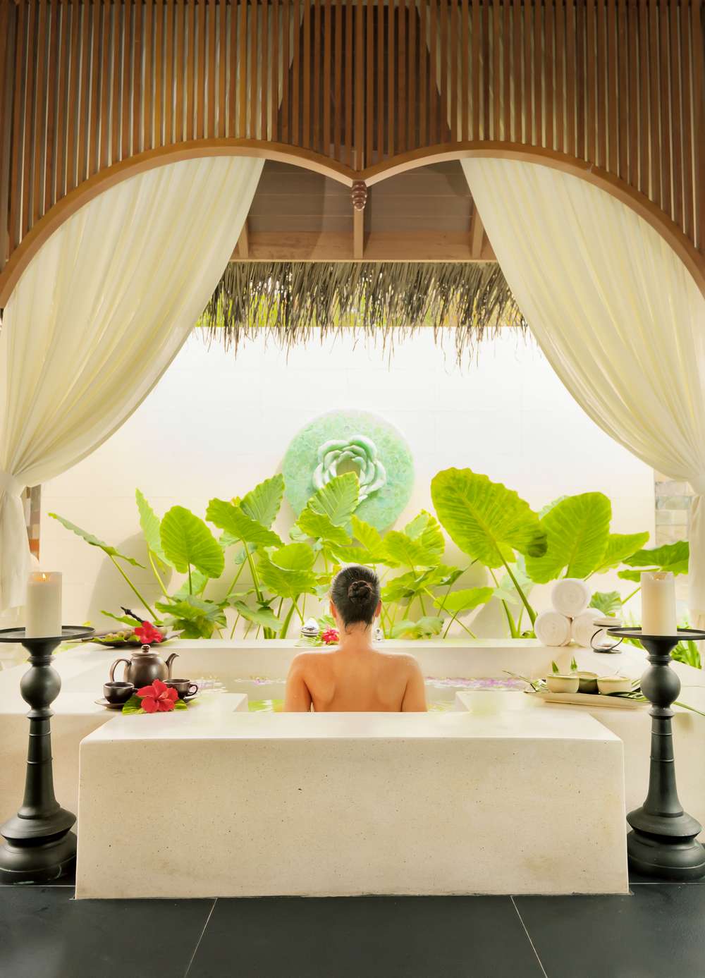 Baros Maldives Spa Bath