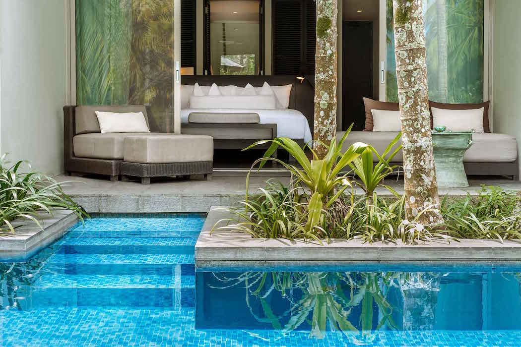 deluxe room by the pool - twinpalms phuket