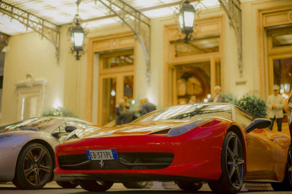 Ferrari Outside Casino
