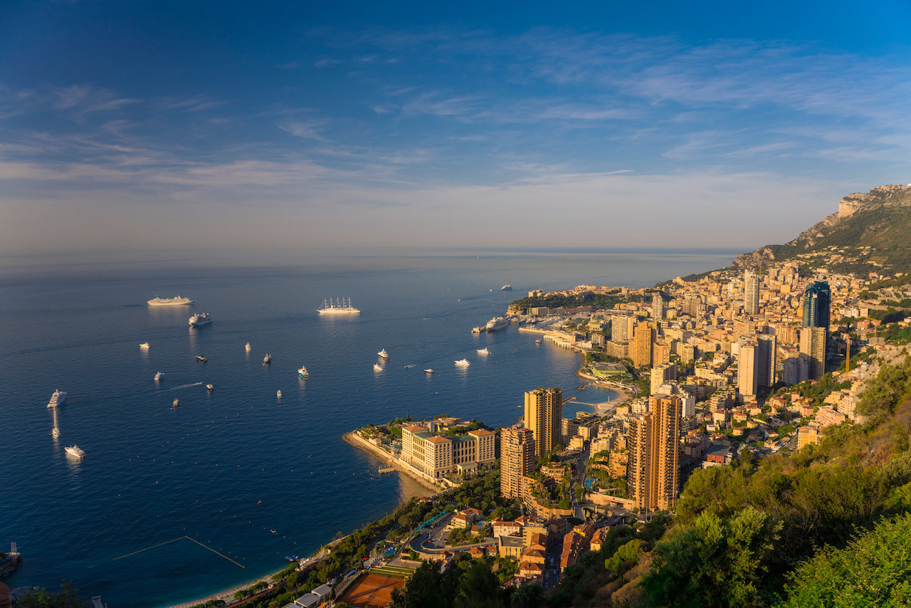 Monaco From Air