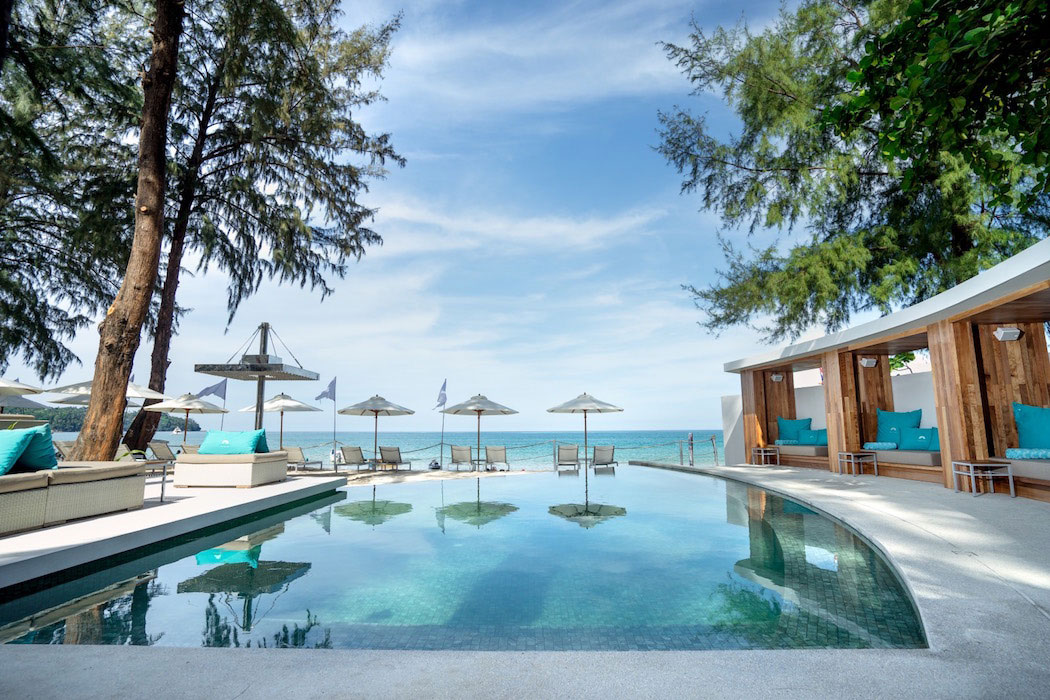 swimming pool - catch beach club phuket