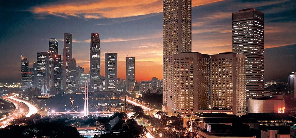 Fairmont Hotel Singapore City View