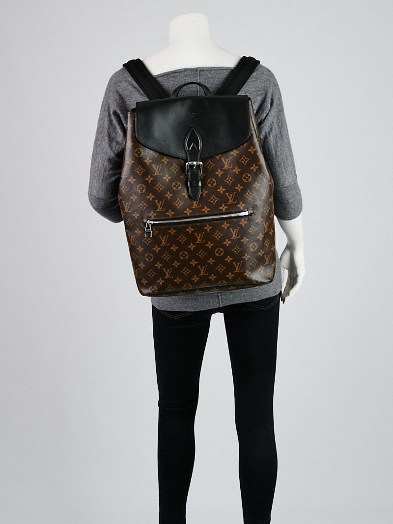 LOUIS VUITTON Monogram Macassar Palk Backpack 178950